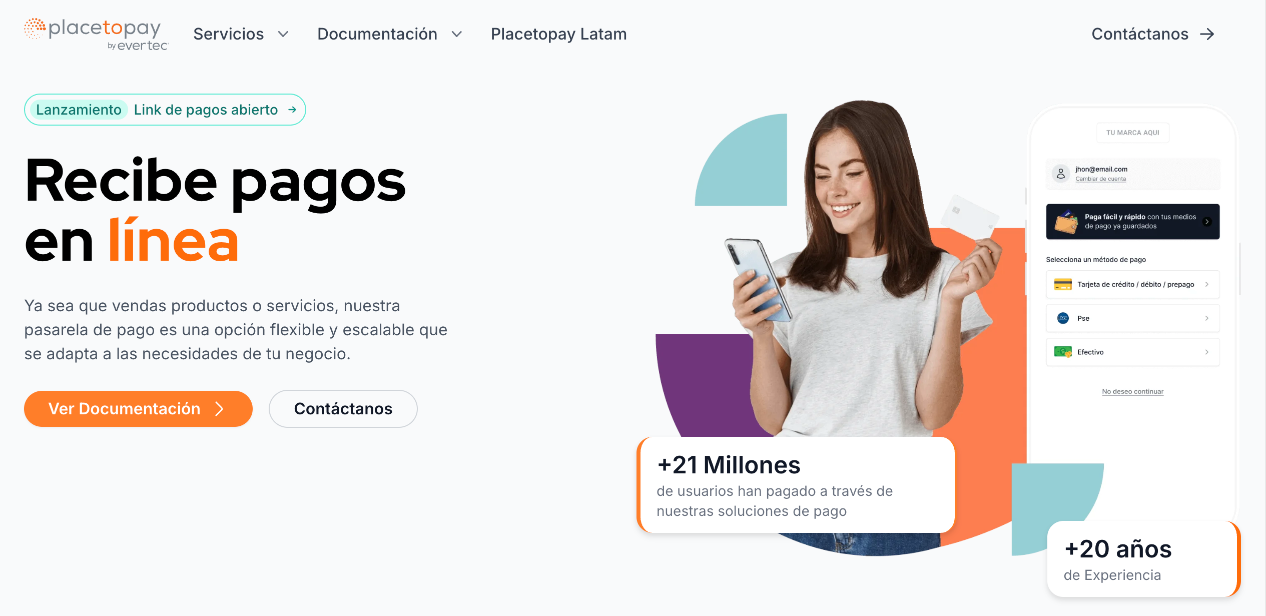 pasarelas de pago Colombia Pacetopay